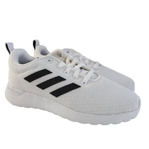 adidas Kid's Unisex Lite Racer CLN White/Black/Black 6